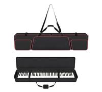 Electric Piano Gig Bag Piano keyboard Case Compatible with P71/P143B 88 Key Weighted Slim Digital Pianos, Travel Carrying Holder for Electric