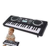 Electric Piano - Portable Digital Piano Musical Toys 37 Keys, Piano Learning Toy for Multifunctional Musical Instruments, Good Duration, Toy pe