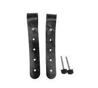 Electric Piano Stand Straps 2-piece PU Leather Adjustable Fixing Ties
