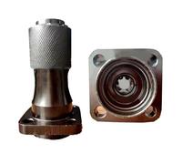 Electric Pick Iron Head Replacement Accessory for Electric Picks - 60 x 60 x 115 mm Metal Drill Chuck with Silver Finish, Compatible with Stan