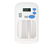 Electric Pills Organizer with Alarm Reminder Design, Smart Pill Dispenser, Portable Automatic 2 Grids Pill Organizer for Travel Home Use, Powered by 1pc LR44 Battery (Include Battery)