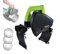 Electric Pipe Cutter, Portable Hand-Held Tool with 15-400mm Cutting Range, Spark-Free, Burr-Free, Noise-Free for Copper, Steel, PVC