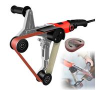 Electric Pipe Polisher and Sander with Adjustable Speeds, 360° No Blind Spot Design for Stainless Steel and Metal Tubes