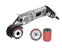 Electric Pipe Sander with 5 Variable Speeds, 0-45° Adjustable Angle, 1900-4000 RPM, Max 6cm Wheel Diameter, Ideal for Polishing and Burnishing