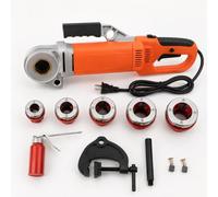 Electric Pipe Threader, 2000W/2300W, Supports 1/2-22 Inch Dies