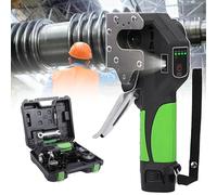 Electric Pipe Tube Expander Tool, Brake Flaring Tool Kit with Ledlight, Electric Flaring Tool Kit, for Copper Aluminum Pipe with Deburring Cutter Tool