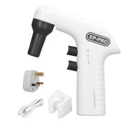 Electric Pipette Pump Controller 6 Levels LCD Display 2 Drainage System Adjustable Speed Portable Pipette Filler 0.1-100ml 100-240V for Biochemical Lab UK Plug