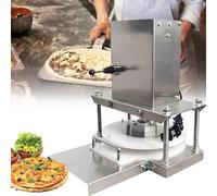 Electric Pizza Dough Press and Automatic Sheeter for Commercial and Home Use, Stainless Steel Adjustable Press for Pizza Crust and Tortillas