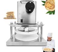 Electric Pizza Dough Press Machine 8.6inch Commercial Roller Sheeter Pastry Making for Pressing Hand-held Cakes