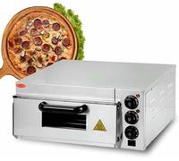 Electric Pizza Oven, Commercial Stainless Steel Pizza Maker with Timer, Perfect for Home Use, Hotels, and Restaurants