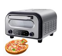 Electric Pizza Oven with Smart Touch Screen, Temperature Control, Timer, and Presets for Home Kitchen and Restaurant Use