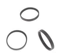 Electric Planer Drive Belt Replacement for F20A, P20ST, H55SC, P20SBK, P20SB - 9.6 mm Width, 218 mm Perimeter, Rubber Material, Non-OEM Planer Parts(3PCS)