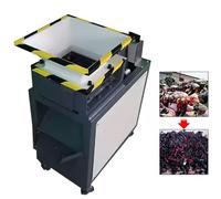 Electric Plastic Shredder 1.5KW 220V, 25 RPM Input Speed, 400Nm Torque, 21 Blades, 280mm Unloading Width, Ideal for Sheetmetal, Plastic, Paperboard, Cloth, Wood, Kitchen Waste