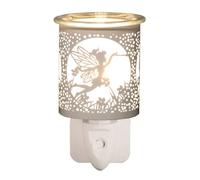 Electric Plug In Wax Melter 13cm - Flying Fairy Aroma Accessories White One Size