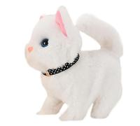 : Electric Plush Cat - Interactive Electronic Toy, Touch Control Meow | Soft Stuffed Kitten Plush For Boys Girls Kids Birthday Christmas Providing Realistic Sounds And Engaging Play Experience