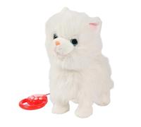 Electric Plush Dog, Soft Huggable Design, 20x15x28cm, Interactive Walking Plush Robots Dog Toys, Battery Powered Puppy, Fun Pretend Play Experience, For Kids Boys Girls