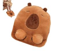 Electric Plush Foot Warmer 3 Levels, Animal Shape Warmer Under the Desk, 2-in-1 Heater for Daily Use in Cold Weather at Home in Winter