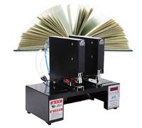 Electric Pneumatic CNC Stapler, Automatic Double Heads Booklet Stapler for Large Industrial Office Use