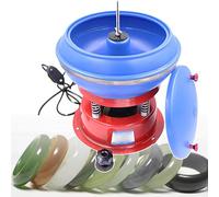 Electric Polisher for Rock Tumbling and Jewelry Polishing, High Load Capacity, Professional Quality, Versatile Use for Smooth Finishes and Shine