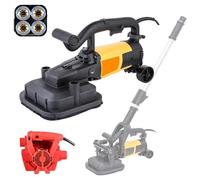Electric Polisher Machine - 4 Concrete Floor Grinder Set, 6 Speed Adjustment for Stone and Concrete Surfacing, Ideal for Countertops and Floor Finishing
