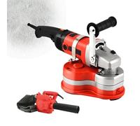 Electric Polisher Machine with Diamond Grinding Wheels, Concrete Grinder for Polishing Stone and Metal Descaling, Includes 3 Diamond Wheels