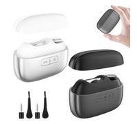 Electric Polishing Automatic Nail Clippers, Smart Nail Clipper, Polishing Automatic Nails Cutter with Light & Clip Storage, Portable Grooming Kit for Fingernail and Toenail of Women and Men