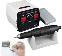 Electric Polishing Machine with Foot Pedal Speed Control, High-Speed Handpiece for Jewelry, Ceramics, Woodcarving