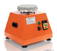 Electric Polishing Tool, Ceramic Grinding Machine, Reversible 1400 RPM Speed, 20cm Turntable for DIY Craft and Professional Work, Ideal for Versatile Projects