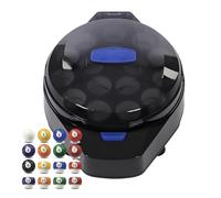 Electric Pool Balls Cleaner & Polisher for 16/22 Balls - Automatic Billiard Ball Cleaning Machine with Magnetic Power-Off & Touchscreen - 110V 180W for Snooker & Pool Rooms