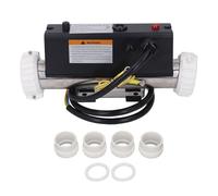 Electric Pool Heater 2KW Temperature Controlled Self-Heating Water Thermostat for Spa Bathtub Swimming Hardwired Installation, Energy Efficient Heating System with Digital Display Indoor Outdoor Use