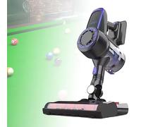 Electric Pool Table Cloth Cleaner, Cordless Vacuum Brush for Billiards and Snooker, 300W 20kPa with Detachable Battery and 2 Speed Settings