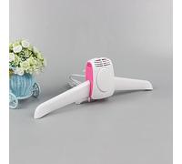 Electric Portable Clothes Dryer, Foldable Clothes Rack, Small Shoe Dryer, Detachable Storage, Suitable for Apartment, Home, Travel (pink)