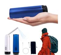 Electric Portable Handheld Personal Travel Bidet for Toilet, Bathroom and Outdoor, Adjustable Nozzle, ABS Material, 2 Spray Modes, Ideal for Menstrual Care, Postpartum and Hemorrhoid Treatment, Blue