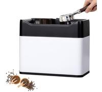 Electric Portafilter Cleaner - 340Rpm Automatic Coffee Grounds Cleaning Machine With 2 Scrapers And Brush Head, Suitable For Home And Commercial Use