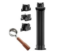 Electric Portafilter Cleaning Machine with 3 Brush Heads, Anti-False Touch Sensor for Quick & Safe Coffee Grounds Cleanup