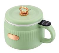 Electric Pot Small Multifunctional Household Dormitory Instant Noodle Pot Mini Electric Hot Pot Non Stick(C)