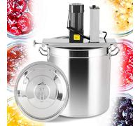 Electric Pot Stirrer, Commercial Food Mixer with Adjustable Speed and 4-Blade Mixing Scraper, Automatic Mortar Mixer for Cooking, 20L/50L/90L Capacity