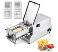 Electric Potato Cutter, Stainless Steel, for Commercial Kitchens 8mm