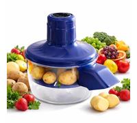 Electric Potato Grape Peeler，Garlic Fruit Peeler Machine，Multifunctional Rechargeable One-Button Automatic Vegetable，Small Fruit Peeling Tool, Fruit Electric Peeler Tool for Kitchen Commercial