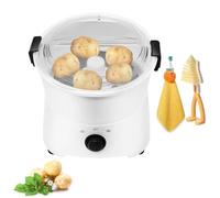Electric Potato Peeler, 85W One-Button Drive Automatic Peeler, Spinner 2-in-1 Fruit Vegetable Peelers Vegetable Dehydrator