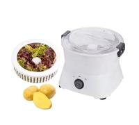 Electric Potato Peeler, Automatic Potato Peelers with Vegetables Dehydrator Function One-Button, 360 Rotating Fruit and Vegetable Peeler for Household Home Kitchen