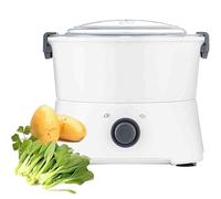 Electric Potato Peeler - Automatic Rotary Rolling Peeler for Kitchen and Commercial Use - One-Button Vegetable Peeling Tool for Quick and Easy Salad Preparation