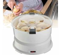 Electric Potato Peeler, Fully Automatic Vegetable Peeler with One-Touch Operation and Rotary Safety Lock, No Mess Potato Rumbler, Kitchen Cooking Helper