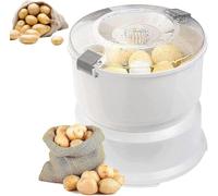 Electric Potato Peeler Machine, One-Button Multifunctional Rumbler Peeler for Kitchen and Commercial Use