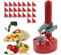 Electric Potato Peeler Rotato Express Stainless Steel Automatic Rotating Fruits Fruit Potato Peeler Vegetables Cutter Apple Paring Machine Kitchen Peeling Tool with 13 Replacement Blades