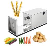 Electric Potato Spiral Slicer, Automatic Cutter for Curly Fries, Kitchen Food Prep Tool