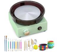 Electric Pottery Wheel-15cm Turntable Potters Wheel for Adults Ceramic Forming Machine with Adjustable Speed for Children Beginners DIY Clay Art