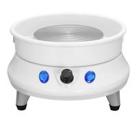 Electric Pottery Wheel Ceramic Machine, 0-200 RPM Adjustable with Foot Pedal, Forward/Reverse, for Beginners DIY Clay Art