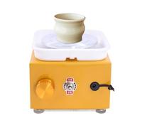 Electric Pottery Wheel Ceramic Machine Turntable 2000RPM with Removable ABS Basin 24W Rotates Stable Smoothly