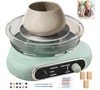 Electric Pottery Wheel with Adjustable Forward and Reverse Turntable for Clay Art Creations